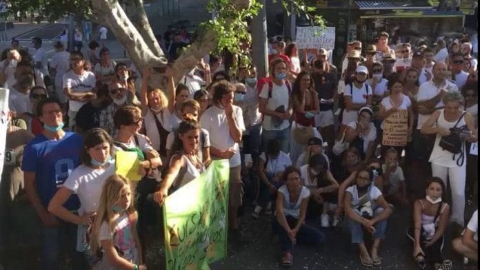 Protestai Kanaru salose ir zemyne pries oficialias kovos su COVID-19 priemones