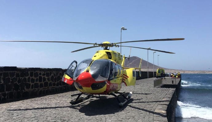 Tenerife poilsiautoja istiko mirtis El Medano papludimyje