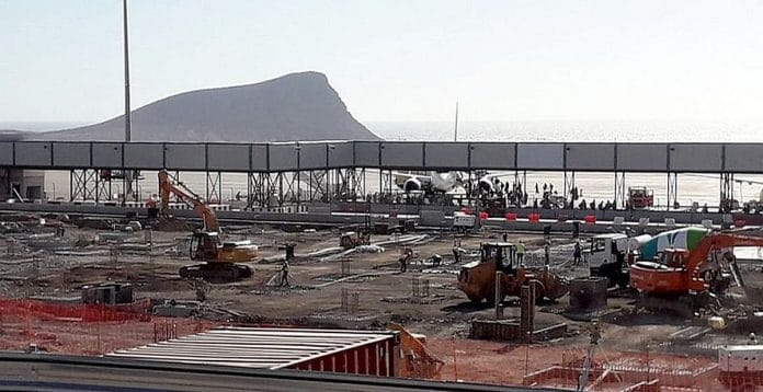 Pietinio Tenerifes oro uosto pletra bus baigta kitu metu vasara