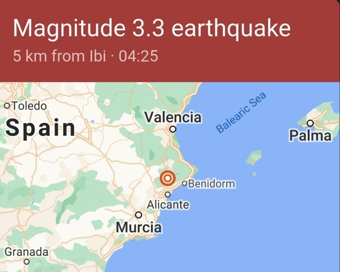 Pietryciu Ispanijoje padidejo seisminis aktyvumas