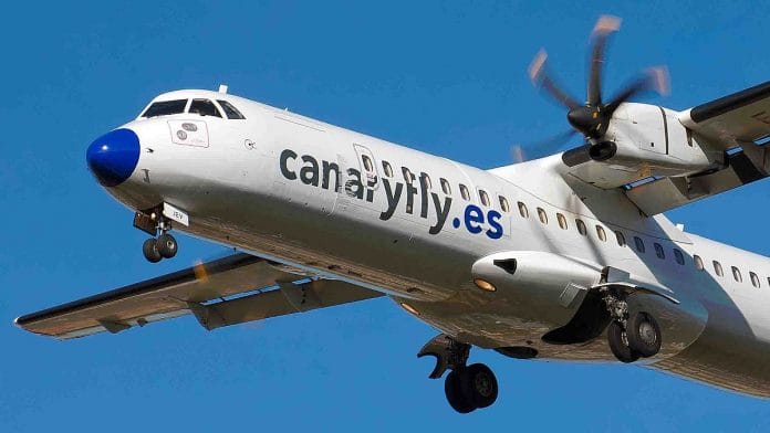 Canaryfly 10-ciai savaiciu atsaukia visus skrydzius