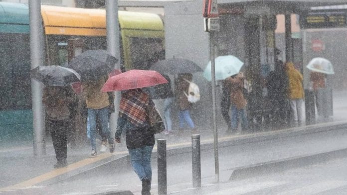 Orai Kanaruose Dėl dviejų artėjančių audrų Kanarų salų laukia lietinga savaitė