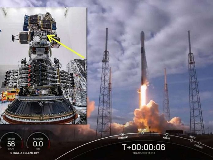 Space X i kosmosa paleidzia Tenerifeje sukurta infraraudonuju spinduliu kamera ,Drago