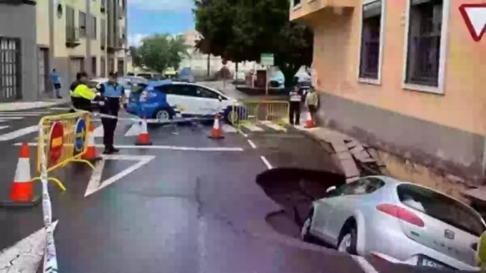 Tenerife kencia nuo intensyviu liuciu pranesta apie kelis incidentus