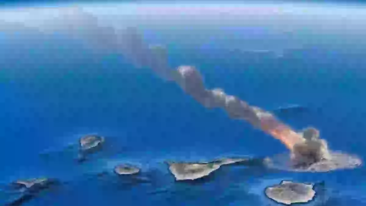 Meteoritas su didziuliu trenksmu nusileido i jura salia Gran Kanarijos 1