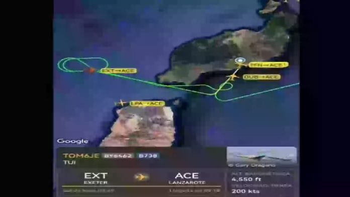VIDEO Baisus TUI skrydzio nusileidimas del lektuvo uzsparniu problemos