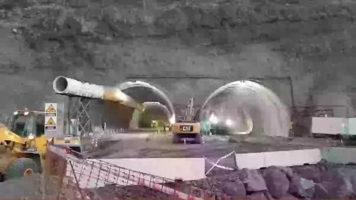 Penktadieni bus atidarytas naujasis dvigubas Faneko tunelis